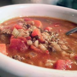 Beef and Barley Vegetable Soup