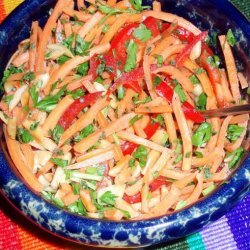 Carrot Salad With Black Mustard Seeds