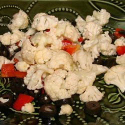 Raw Cauliflower Salad