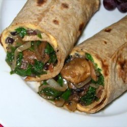 Veggie and Black Bean Wrap