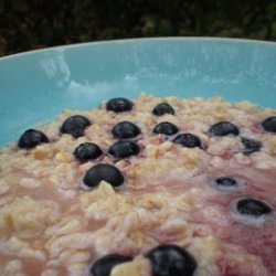 Apple Blueberry Oatmeal