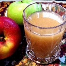 Hot Spiced Apple Cider in a Crock Pot