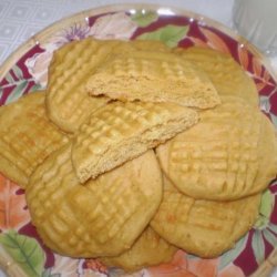 Easy Peanut Butter Cookies (Cake Mix)