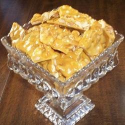 Easy Microwave Peanut Brittle