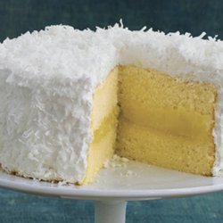 Three Layer Coconut Cake