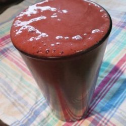 Oprah's Chocolate Strawberry Smoothie