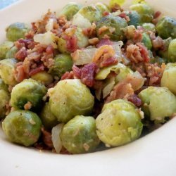 Bacon Brussels Sprouts (Yum!)