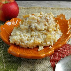 Apple Rice Pudding