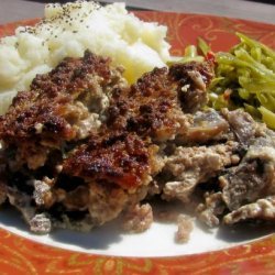 Swedish Mushroom Meatloaf