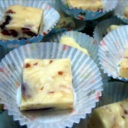 Almond White Chocolate Fudge