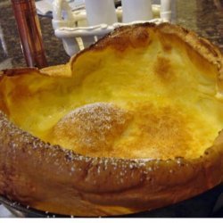 Dutch Baby Poofed Pancake