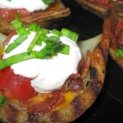 Paula Deen's Grilled Potato Skins