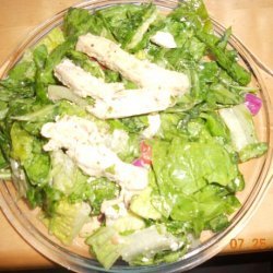 Baked Greek Chicken Salad