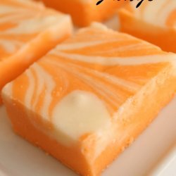 Orange Creamsicle Fudge