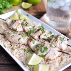 Coconut Cilantro Chicken and Rice