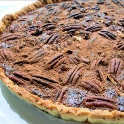 Chocolate-Oatmeal-Pecan Pie