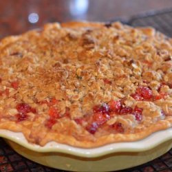 Cherry Crisp Pie