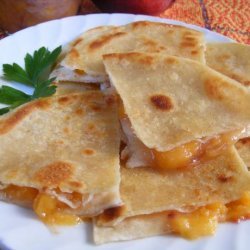 Hot & Fruity Quesadilla