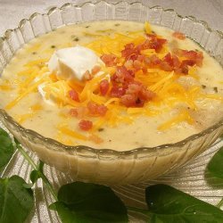 Loaded Baked Potato Soup for Crockpot