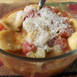 Quick and Simple Ravioli Soup