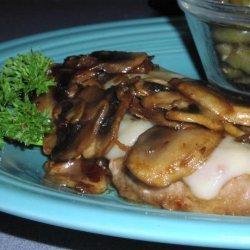 Pork Chops in a Vermouth Mushroom Sauce