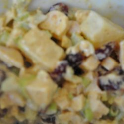 Curried Chicken Salad With Fruit