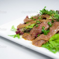 Beef Tongue & Vegetables