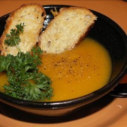 Butternut Squash Leek Soup