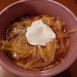 Super Easy Tortilla Soup