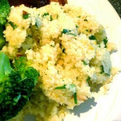 Couscous With Ginger, Orange, Almond & Herbs