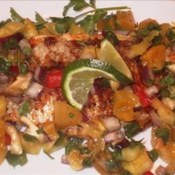 Cajun Grilled Catfish With Apricot Salsa