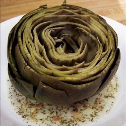 Artichokes Chilled With Champagne Vinaigrette