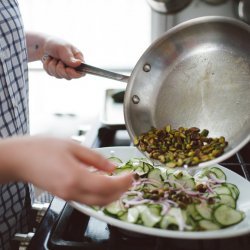 Zucchini-Onion Salad