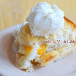 Quick Peach Cobbler