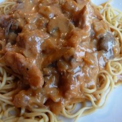 Rice Cooker Chicken Paprikash