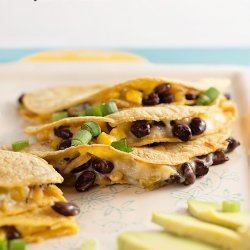 Cheese And Bean Quesadillas