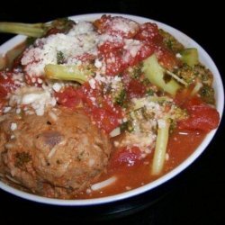 Baked Meatballs in Tomato Sauce