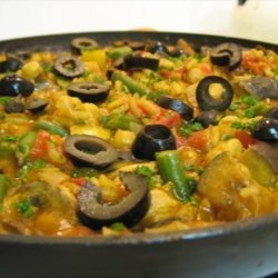 Isaiah's Vegetarian Paella [ Kosher ]