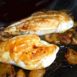 Mushroom Chicken With Honey Mustard