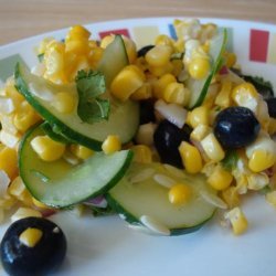 Corn & Blueberry Salad