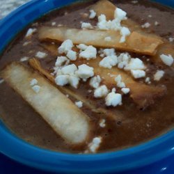 Oaxacan Black Bean Soup