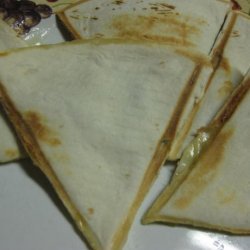 Pear, Brie, & Jalapeno Quesadilla Appetizers