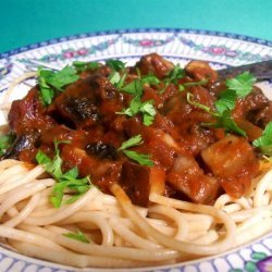 Portabella Mushroom Pasta Toss