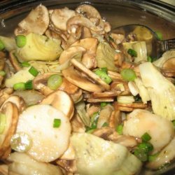 Mushrooms and Artichoke Hearts Vinaigrette