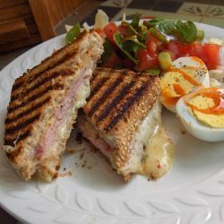 Grilled Ham & Cheese Sandwich