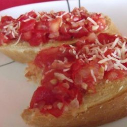 Tomato Bruschetta, Low Cal