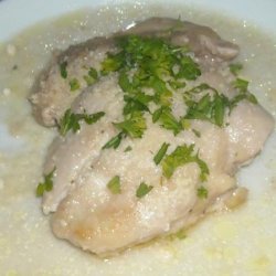 Chicken in White Wine Sauce