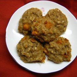 Banana Nut Butterscotch Drop Cookies