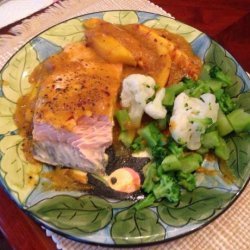 Sweet N'spicy Mango Salmon