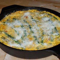 Spring Vegetable Frittata (Low Fat/Low Cal)